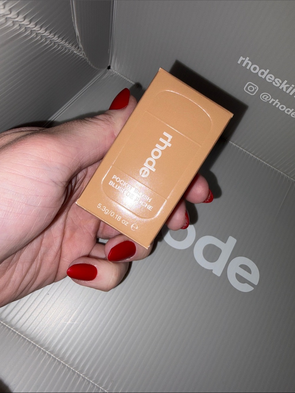 BRAND NEW RHODE Pocket Blush - TOASTED TEDDY